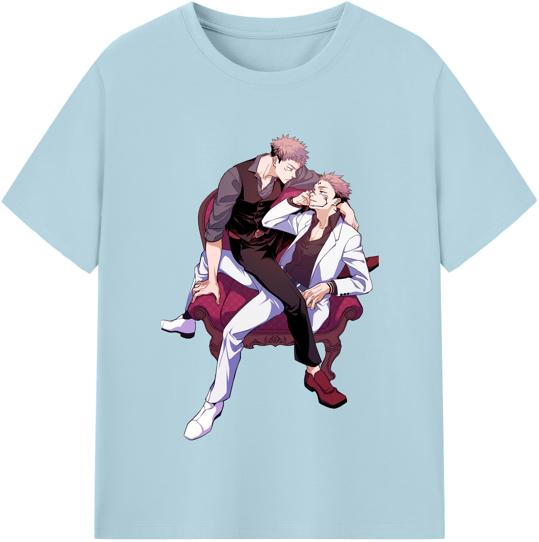 （画像用） 呪術廻戦 Jujutsu Kaisen 綿100％半袖Tシャツ（フロントプリント）